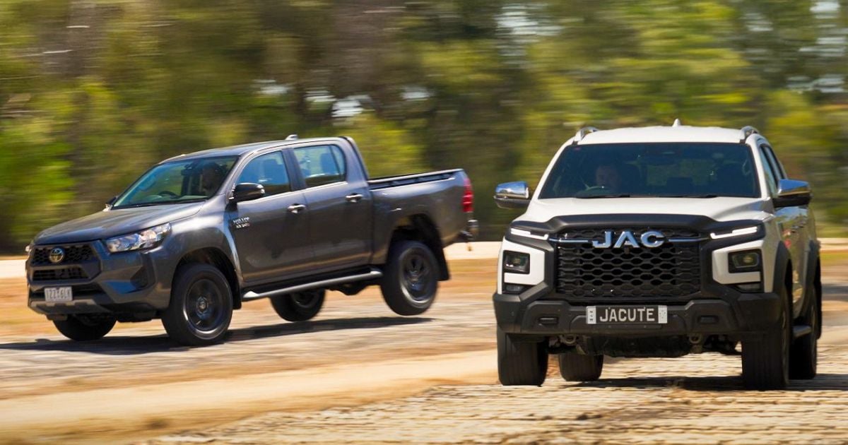 2025 Jac T9 vs Toyota Hilux Comparação: Teste de durabilidade