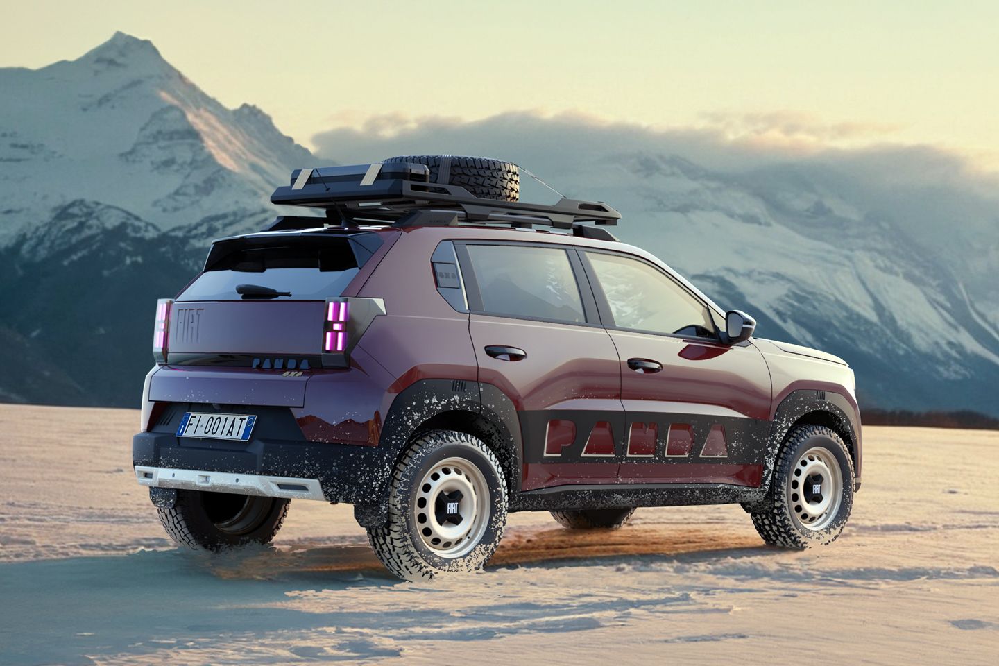 Novo conceito é o herdeiro direto dos anos 80 Fiat Panda 4×4