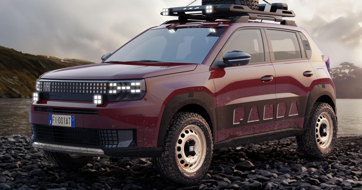 Fiat Grande Panda 4×4 Conceito presta homenagem a um clássico dos anos 80