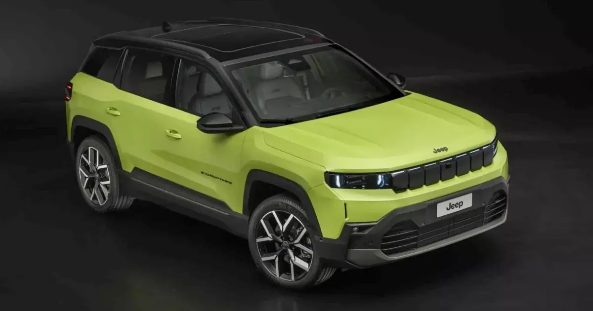 2026 Jeep Compass Leak revela mais design angular