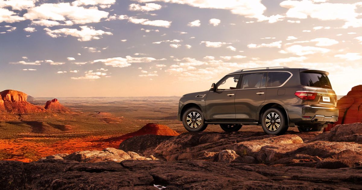 Nissan Patrol. Você encontra. Você o mantém. Aqui está como