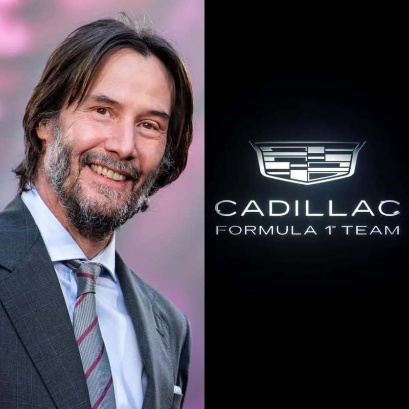 Keanu Reeves para estrelar em Cadillac F1 Docuseries antes da estréia de 2026