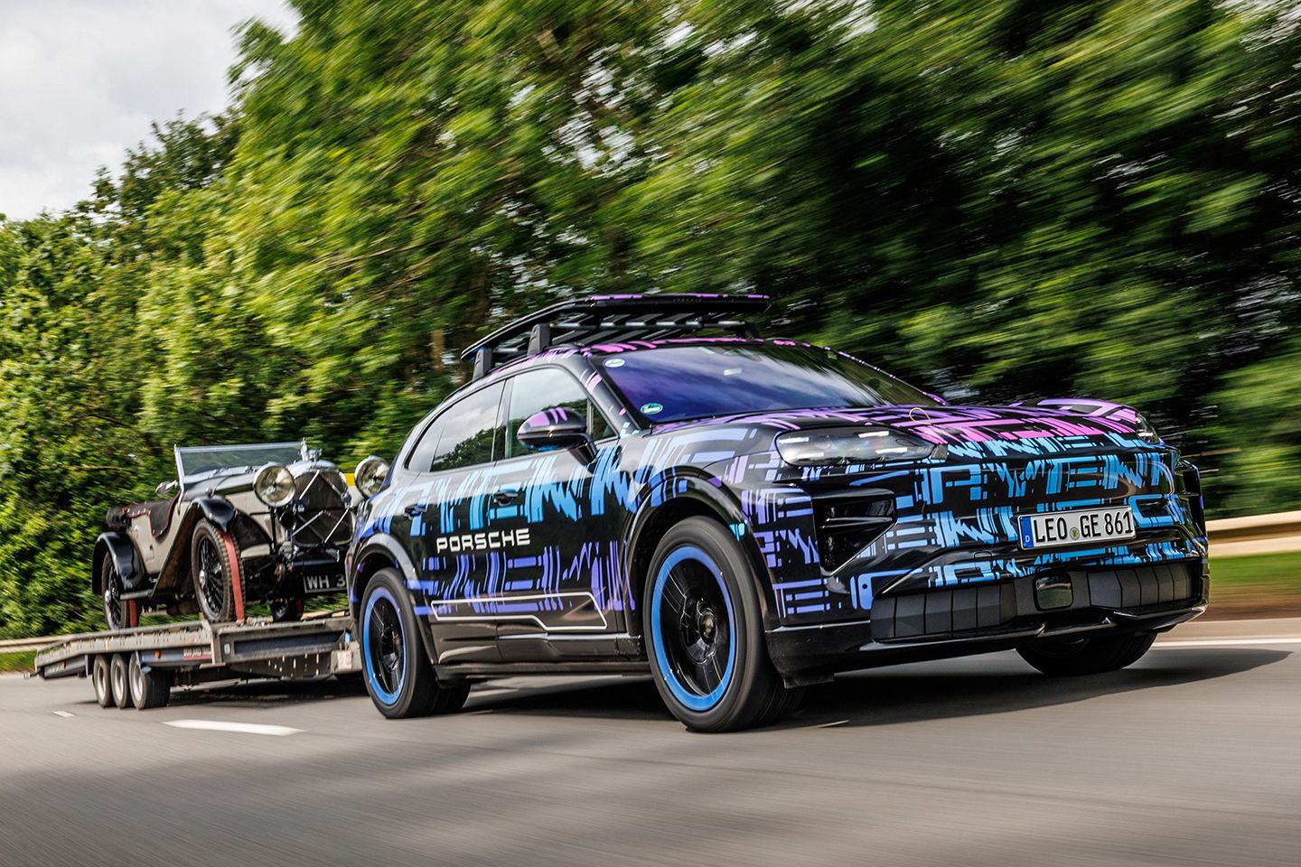 New Cayenne EV leva Shelsley Walsh SUV Record