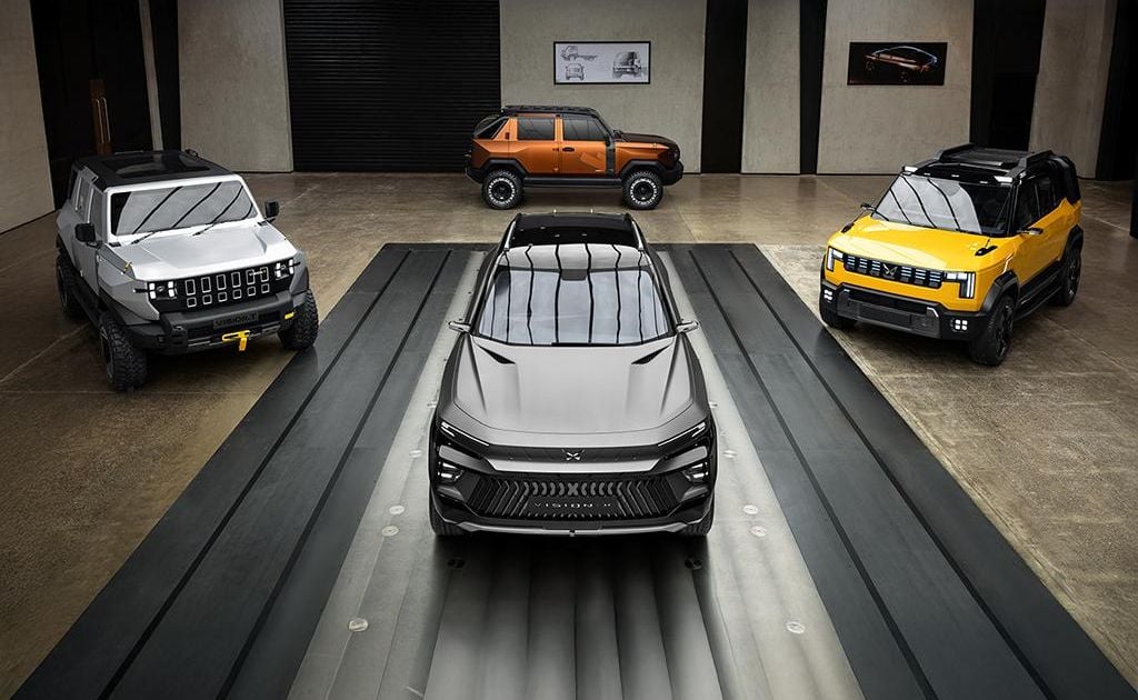 Quatro novos conceitos de Mahindra visualizam SUVs mais seguros e mais inteligentes